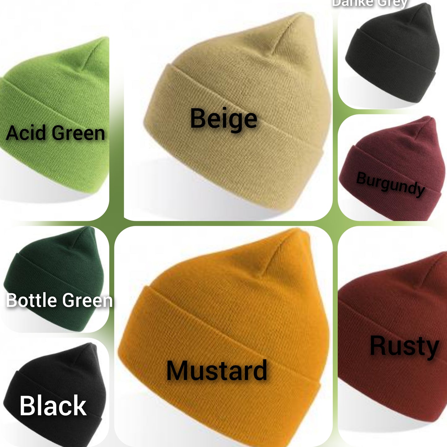 Beanies / Mützen Mittelfinger Tiere - Lustiges Statement Accessoire